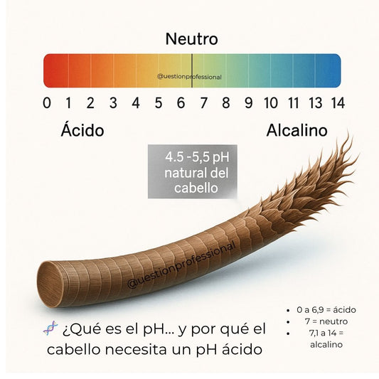 🧪 ¿Sabías que el pH de tu cabello puede estar desordenando todo?
