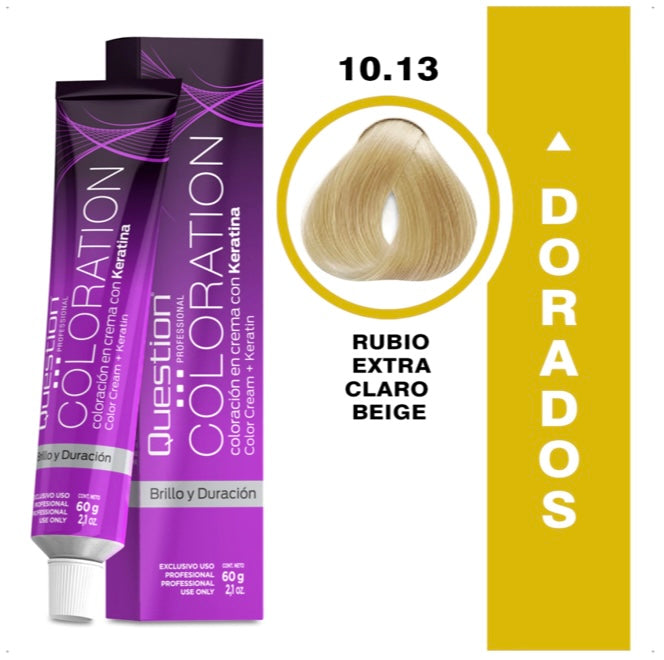 Coloration  Question professional /10.13 Rubio Extra Claro Beige