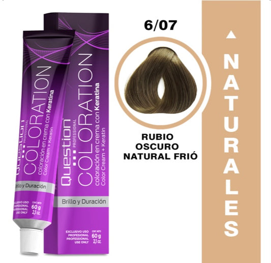 6.07 Rubio Claro Natural Frío | Question Professional