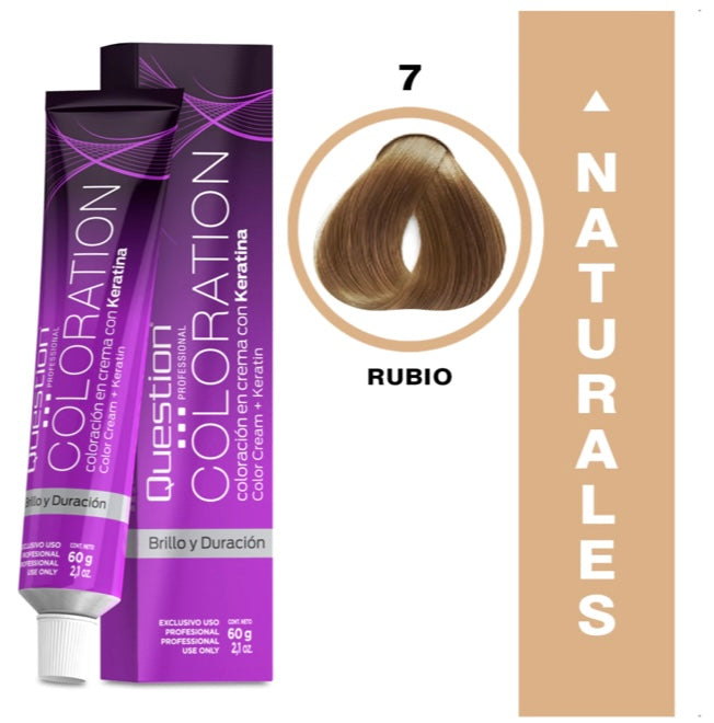 Coloration  Question professional /7 – Rubio Natural