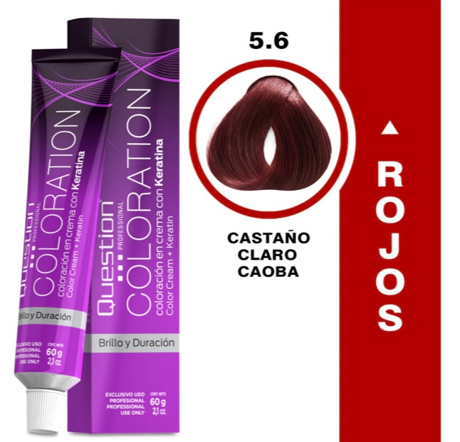 Coloration Question professional /5.6 Castaño Claro Caoba