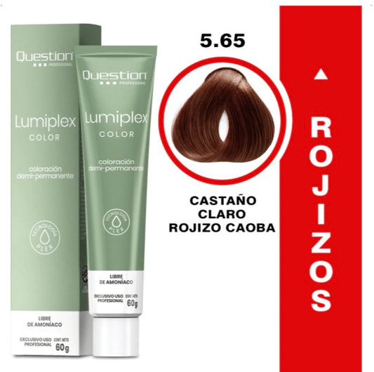 5.65 Castaño Claro Rojizo Caoba