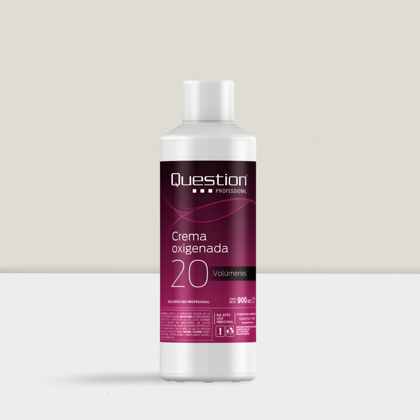 Crema Oxigenada de 20 Volúmenes (6%):