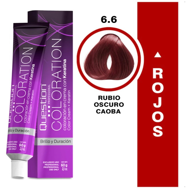 Coloration  Question professional /6.6 Rubio Oscuro Caoba