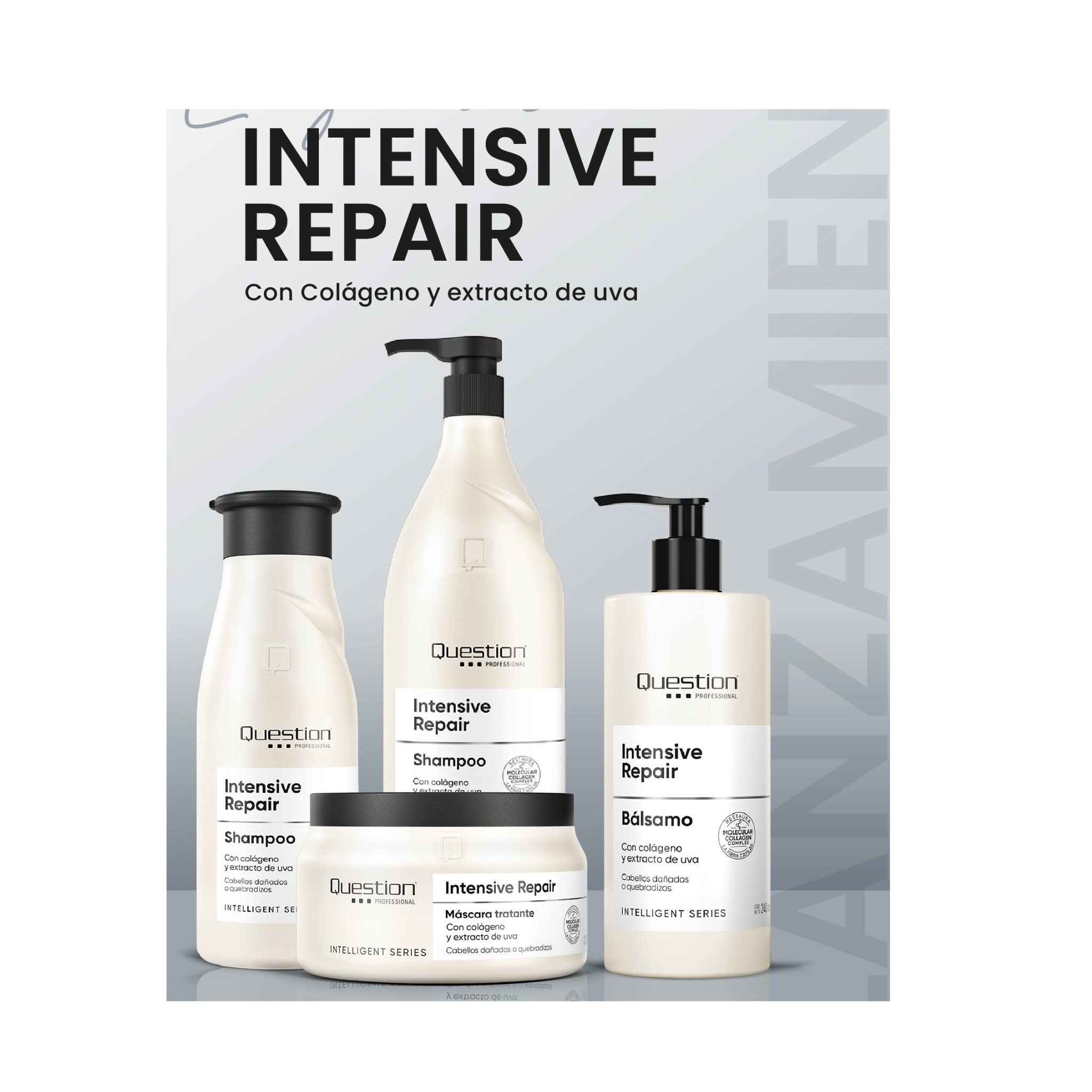 Intensive Repair | Reconstrucción profunda para cabello dañado.