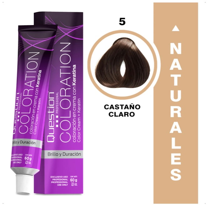 Coloration  Question professional /5 – Castaño Claro Natural