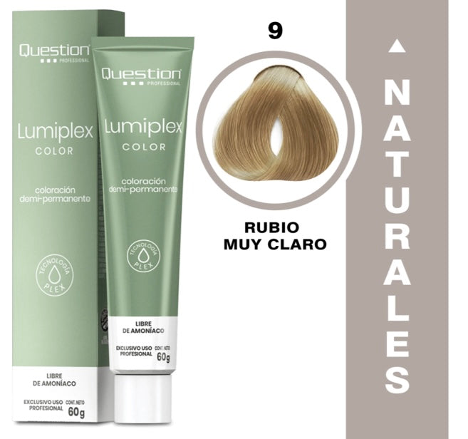 Lumiplex Question Professional – 9N Rubio Muy Claro Natural