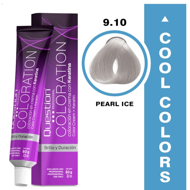 Coloration Question Professional – 9.10 Perla Ice Rubio Muy Claro