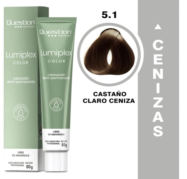 Lumiplex Question Professional – 5-1 Castaño Claro Ceniza