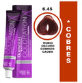 Coloration  Question professional /6.45 Rubio Oscuro Cobrizo Caoba