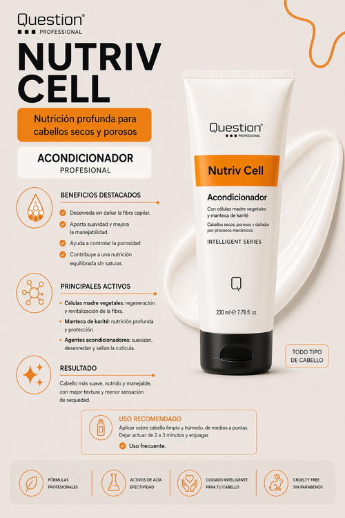 Acondicionador Nutriv Cell – Question Professional (230 ml)