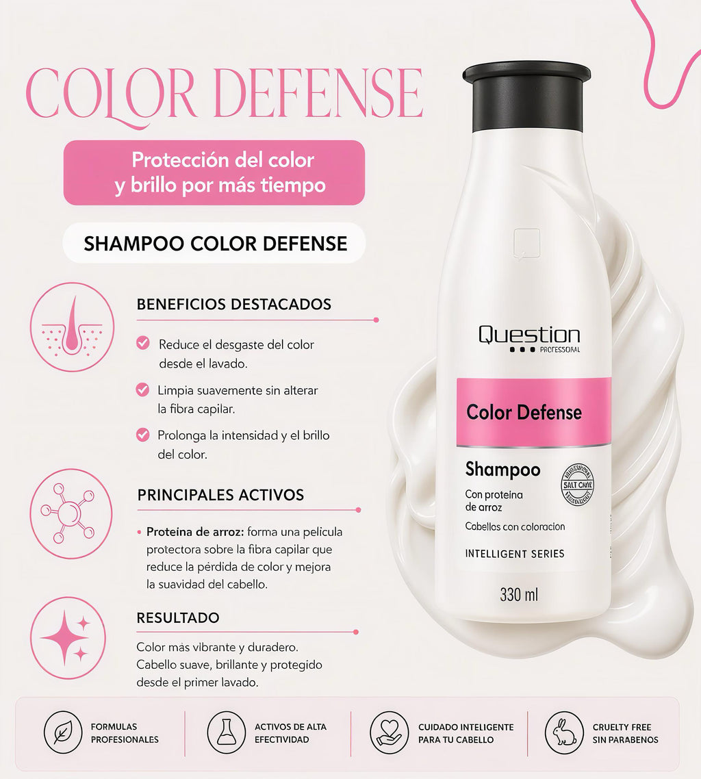 Shampoo Color Defense – Question Professional (330ml).