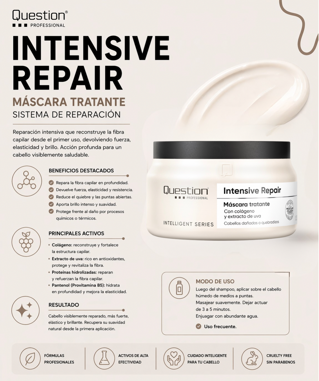 Máscara Intensive Repair – Question Professional (330 g)