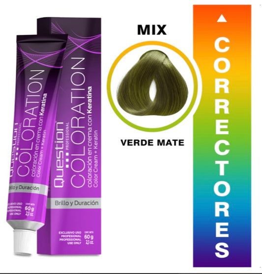 Coloration  Question professional/ Corrector Verde (Mix Verde-Mate) – Coloration Question