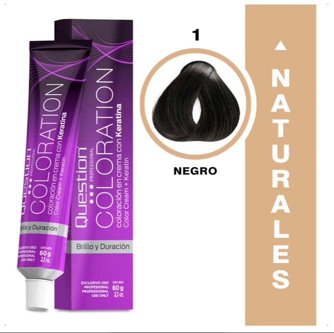 Coloration  Question professional /1 – Negro Natural (Fondo de Claridad 1)