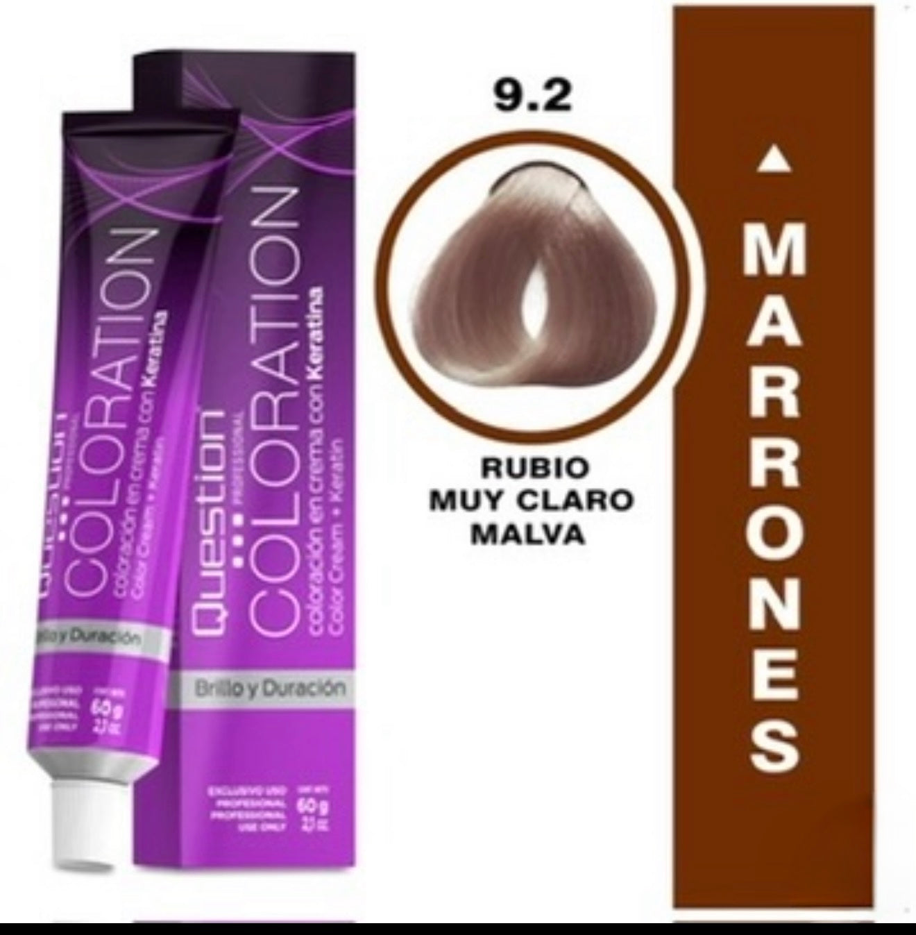 Coloration 9.2 Malva Rubio Muy Claro Question Professional coloración profesional