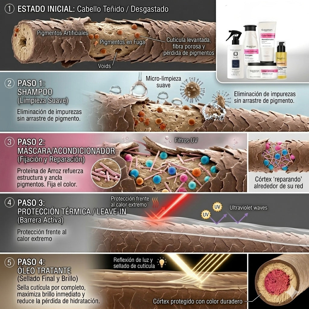 Sistema Protección y Sellado del Color Profesional