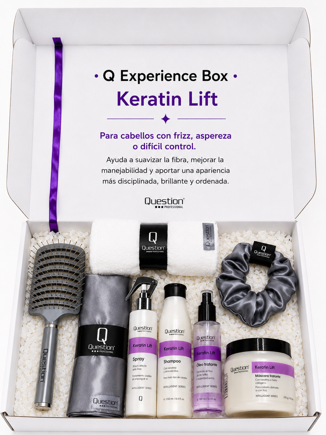 Q Experience Box – Keratin Lift